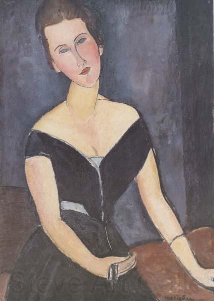 Amedeo Modigliani Madame Georges van Muyden (mk38) Norge oil painting art